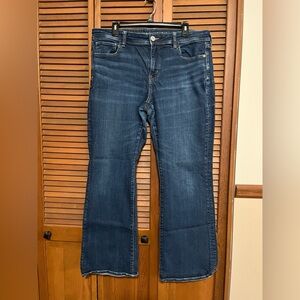 American Eagle Outfitters Dark Blue Flare Jeans